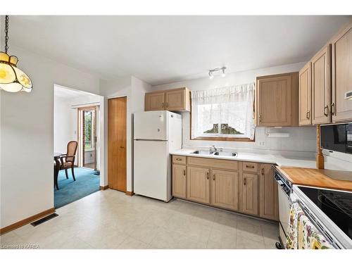 76 Inverness Crescent, Kingston, ON - Indoor Photo Showing Kitchen With Double Sink