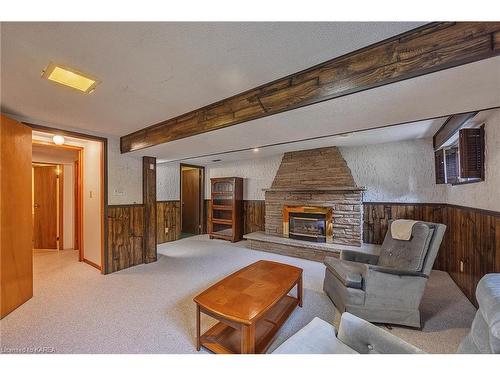 76 Inverness Crescent, Kingston, ON - Indoor With Fireplace