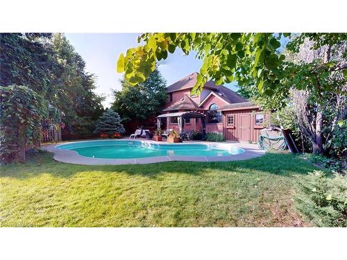 861 Irving Court, Kingston, ON - Outdoor With In Ground Pool With Deck Patio Veranda With Backyard