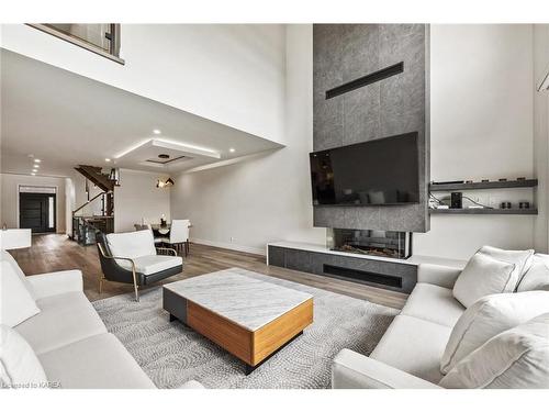 832 Windermere Drive, Kingston, ON - Indoor Photo Showing Living Room With Fireplace