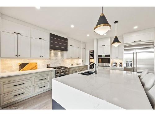 832 Windermere Drive, Kingston, ON - Indoor Photo Showing Kitchen With Double Sink With Upgraded Kitchen