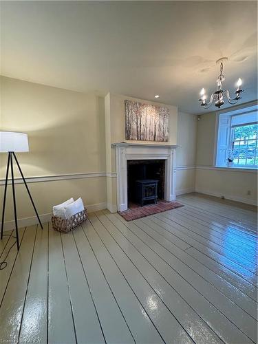 247 Main Street, Kingston, ON - Indoor Photo Showing Living Room With Fireplace