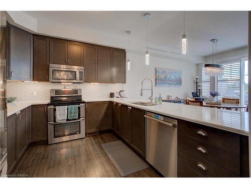 716 Newmarket Lane Lane, Kingston, ON - Indoor Photo Showing Kitchen With Stainless Steel Kitchen With Upgraded Kitchen