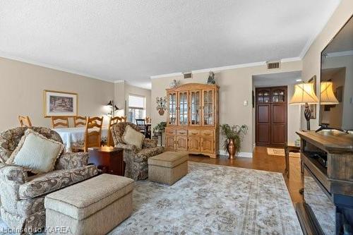 204-185 Ontario Street, Kingston, ON - Indoor Photo Showing Living Room