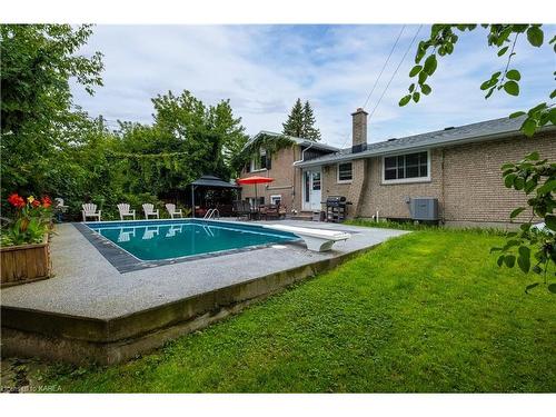 784 Downing Street, Kingston, ON - Outdoor With In Ground Pool With Backyard