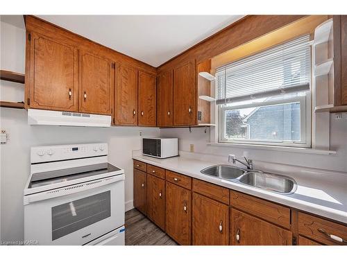 48 Cameron Street, Kingston, ON - Indoor Photo Showing Kitchen With Double Sink