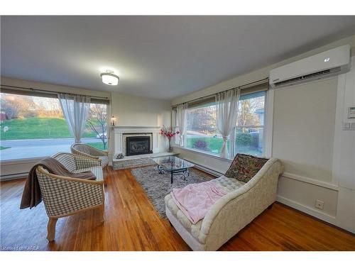 220 Indian Road, Kingston, ON - Indoor Photo Showing Living Room With Fireplace