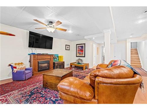 1220 Cyprus Road, Kingston, ON - Indoor Photo Showing Living Room With Fireplace