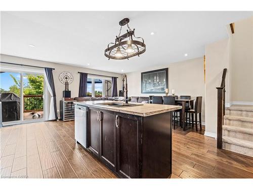 1163 Horizon Drive, Kingston, ON - Indoor Photo Showing Kitchen With Double Sink