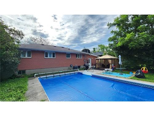 180 Hawthorne Avenue, Kingston, ON - Outdoor With In Ground Pool With Backyard