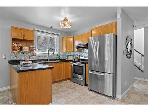 886 Lombardy Street, Kingston, ON - Indoor Photo Showing Kitchen With Stainless Steel Kitchen