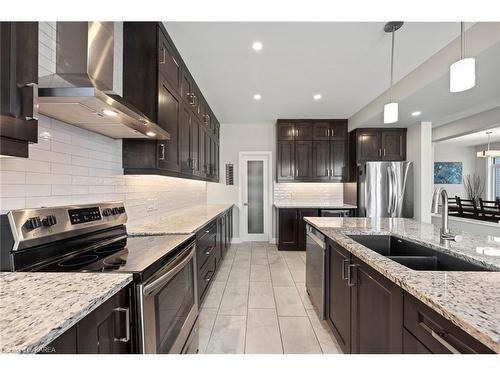 815 Riverview Way, Kingston, ON - Indoor Photo Showing Kitchen With Double Sink With Upgraded Kitchen