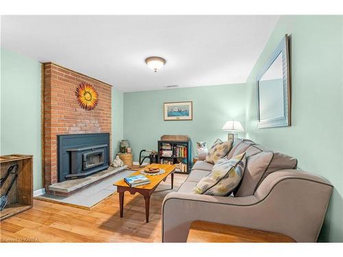 102 Wright Place, Napanee, ON - Indoor Photo Showing Living Room With Fireplace