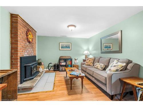 102 Wright Place, Napanee, ON - Indoor Photo Showing Living Room With Fireplace