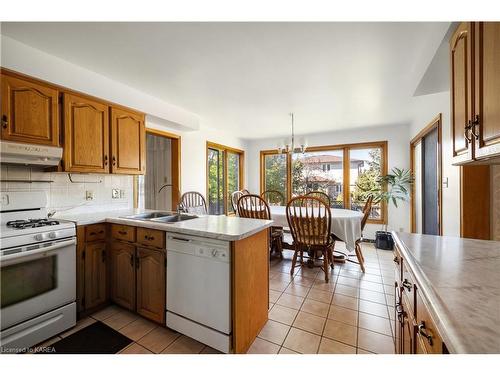 617 Rivermeade Avenue, Kingston, ON - Indoor Photo Showing Kitchen With Double Sink