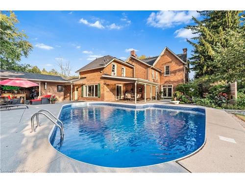 373 Dundas Street W, Napanee, ON - Outdoor With In Ground Pool With Backyard