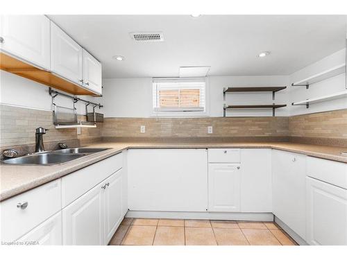 205 Adelaide Street, Kingston, ON - Indoor Photo Showing Kitchen With Double Sink