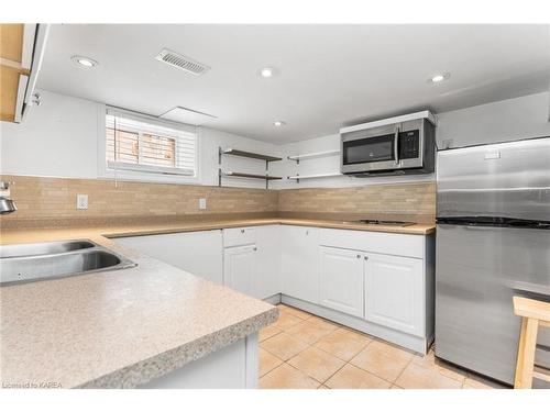 205 Adelaide Street, Kingston, ON - Indoor Photo Showing Kitchen With Double Sink