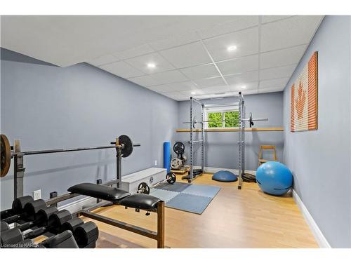 581 Concession Road 8, Westport, ON - Indoor Photo Showing Gym Room