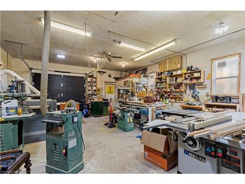 581 Concession Road 8, Westport, ON - Indoor Photo Showing Garage