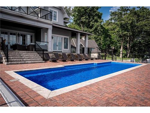 24 King Pitt Road, Kingston, ON - Outdoor With In Ground Pool With Deck Patio Veranda