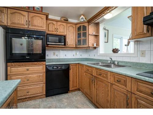 2018 County Road 9 Road, Greater Napanee, ON - Indoor Photo Showing Kitchen With Double Sink