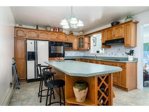 2018 County Road 9 Road, Greater Napanee, ON - Indoor Photo Showing Kitchen With Double Sink