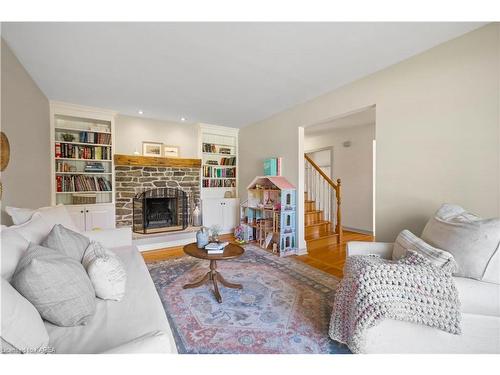 867 Ashton Place, Kingston, ON - Indoor Photo Showing Living Room With Fireplace