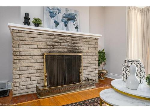 366 Dundas Street W, Napanee, ON - Indoor Photo Showing Living Room With Fireplace