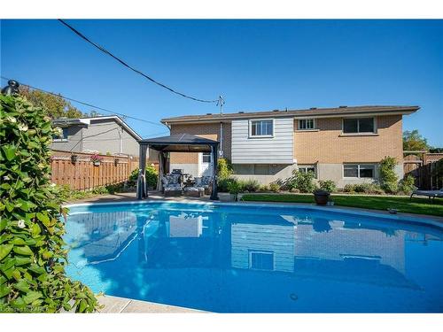 981 Hudson Drive, Kingston, ON - Outdoor With In Ground Pool With Backyard