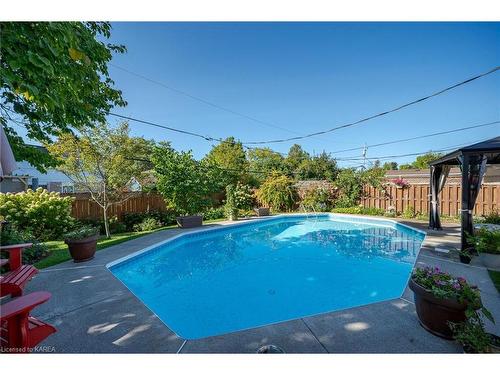 981 Hudson Drive, Kingston, ON - Outdoor With In Ground Pool