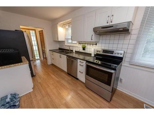 687 Harrow Place, Kingston, ON - Indoor Photo Showing Kitchen With Double Sink