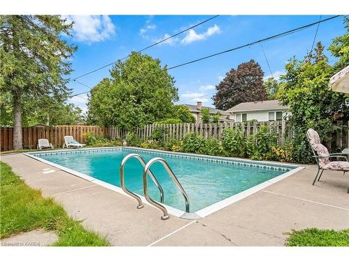 862 Kilburn Street, Kingston, ON - Outdoor With In Ground Pool With Backyard