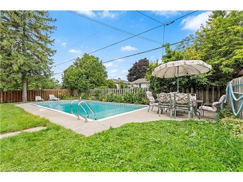 862 Kilburn Street, Kingston, ON - Outdoor With In Ground Pool With Backyard