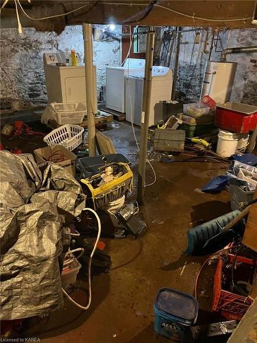 134 Dundas Street W, Napanee, ON - Indoor Photo Showing Basement