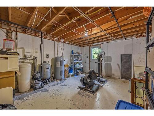 9820 Front Road, Stella, ON - Indoor Photo Showing Basement