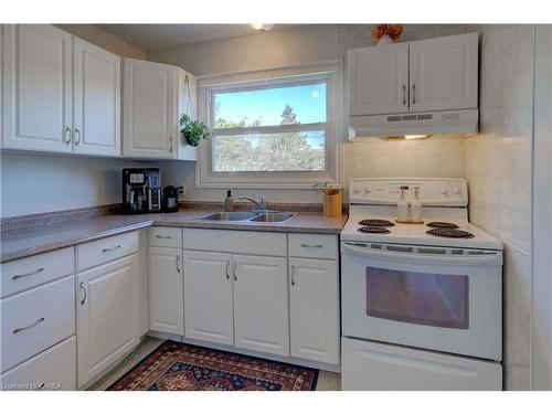 930 Amberdale Crescent, Kingston, ON - Indoor Photo Showing Kitchen With Double Sink