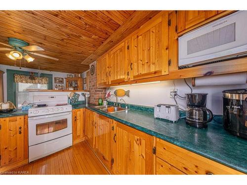 59 Centre Street N, Napanee, ON - Indoor Photo Showing Kitchen With Double Sink