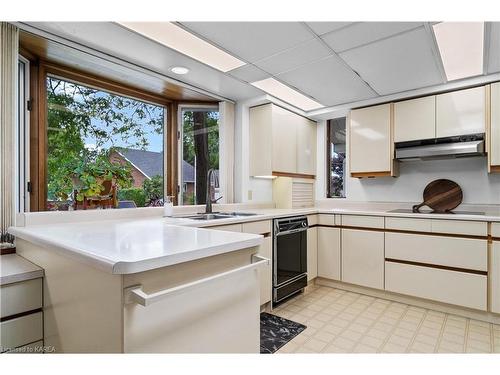 130 Factory Lane, Bath, ON - Indoor Photo Showing Kitchen With Double Sink