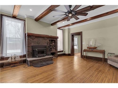 721 County Road 2, Lansdowne, ON - Indoor Photo Showing Living Room With Fireplace