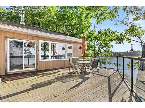 105 Taber Hill Lane, Rideau Lakes, ON - Outdoor With Body Of Water With Deck Patio Veranda