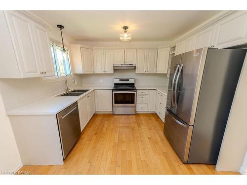 900 Ambleside Crescent, Kingston, ON - Indoor Photo Showing Kitchen With Double Sink