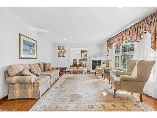 1285 Channelview Road, Kingston, ON - Indoor Photo Showing Living Room With Fireplace