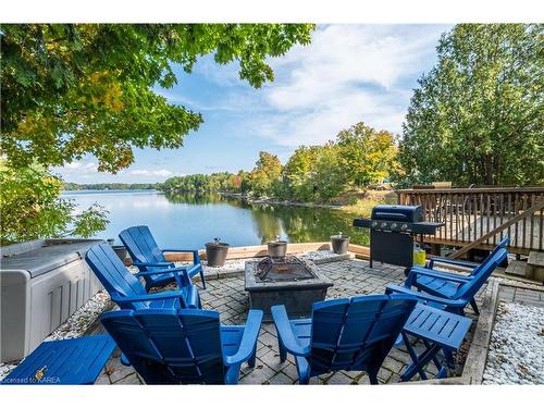 1057 Quinte Conservation Lane, Verona, ON - Outdoor With Body Of Water With Deck Patio Veranda