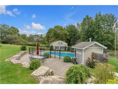 501 Gore Road, Kingston, ON - Outdoor With In Ground Pool