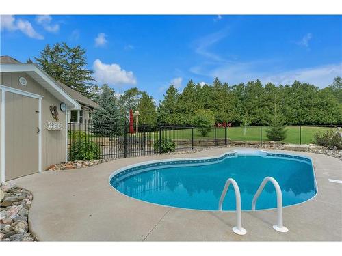 501 Gore Road, Kingston, ON - Outdoor With In Ground Pool With Backyard