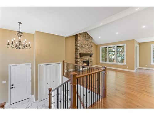 Lot A7 Hetu Road, Gananoque, ON - Indoor Photo Showing Other Room With Fireplace