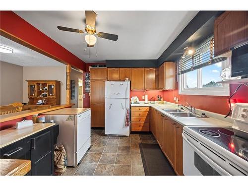 720 Ridley Drive, Kingston, ON - Indoor Photo Showing Kitchen With Double Sink