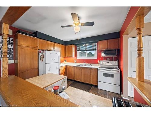 720 Ridley Drive, Kingston, ON - Indoor Photo Showing Kitchen With Double Sink