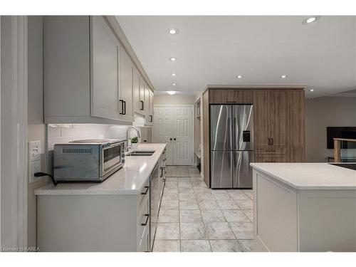 551 Rankin Crescent, Kingston, ON - Indoor Photo Showing Kitchen With Double Sink